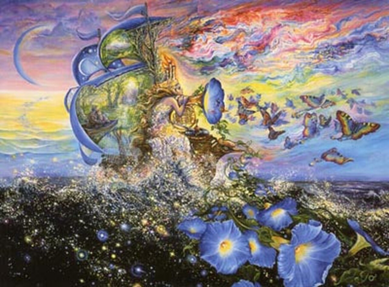 Andromeda's Quest by Josephine Wall Wall Art Décor 24 x 36 Art Print